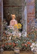 Claude Monet Camille at the Window china oil painting artist